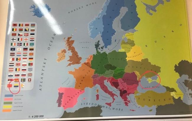 "Уроки географії": в одній зі шкіл Чехії дітей вчать, що Крим російський