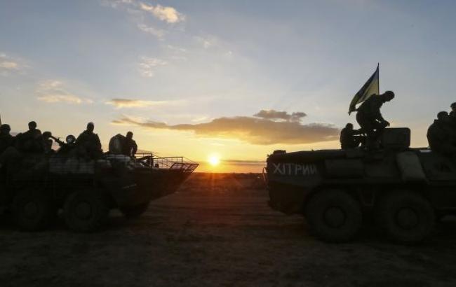 Силы АТО исключают отвод тяжелой военной техники до прекращения огня, - Лысенко