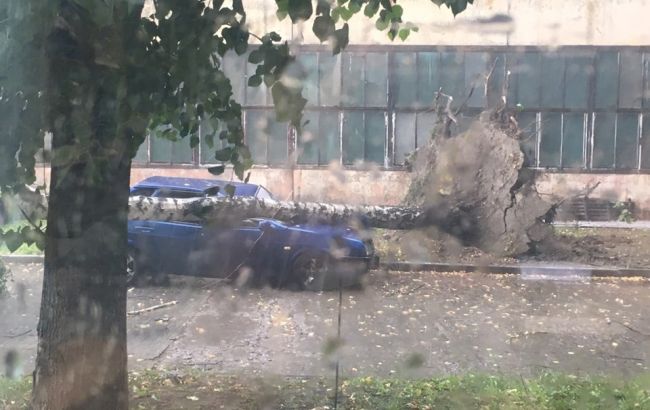 Апокаліпсис на вулицях Києва: злива затопила місто (відео)