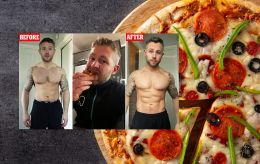 Фитнес-тренер месяц питался пиццей и умудрился похудеть: как ему это удалось (видео)