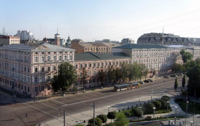 В будівлі Нацполиции Києва сталася пожежа