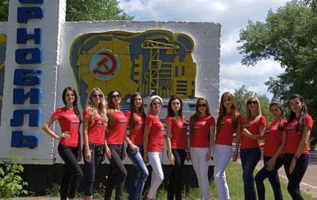 Финалистки "Мисс Украина Вселенная" устроили фотосессию в Чернобыле