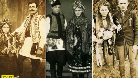 Подивіться унікальні фото весіль із сімейних альбомів українців: яскраво і колоритно