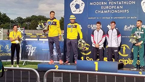 Українські п'ятиборці стали віце-чемпіонами Європи