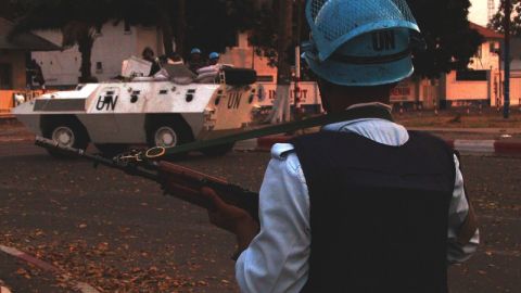 В МВД начали отбор кандидатов для миссий ООН