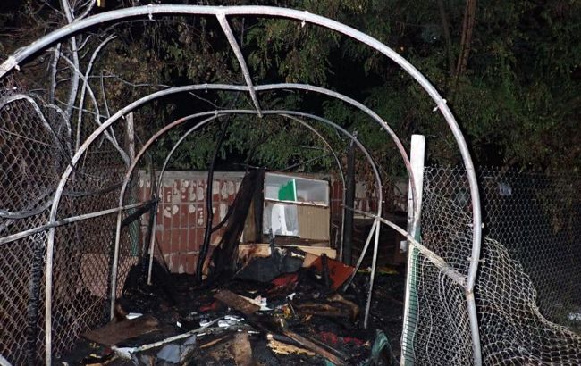 В Киевском приюте для животных ночью произошел пожар, полиция открыла производство