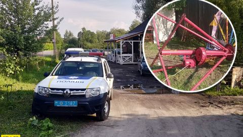 Не было даже таблички: в Ровно качели покалечили двух детей