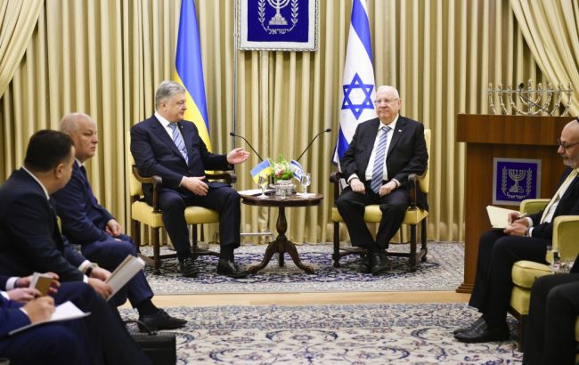 Порошенко і президент Ізраїлю обговорили угоду про ЗВТ