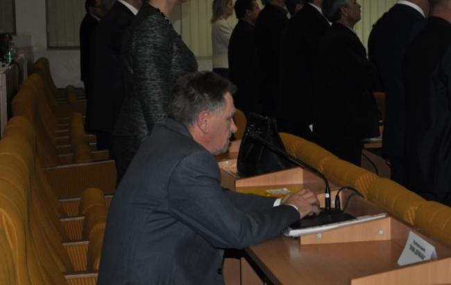 В Николаеве депутат демонстративно показал свое неуважение к гимну Украины
