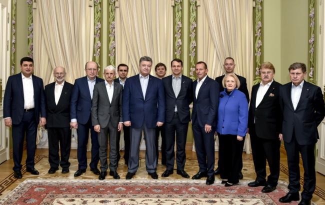 Порошенко провів перше засідання Міжнародної консультативної ради