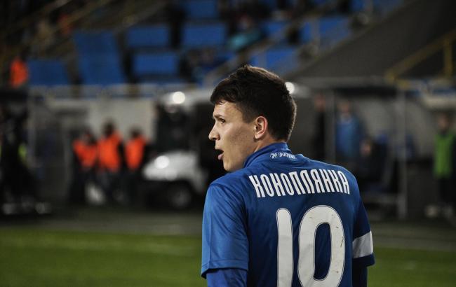 "Днепр" намерен получить не менее 10 миллионое евро за трансфер Коноплянки