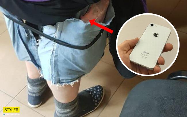 Спрятала под юбку: украинка пыталась провезти большую партию iPhone