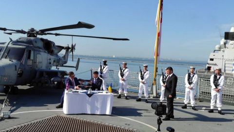 В Одесі на британському есмінці підписали договір: які можливості він дає Україні