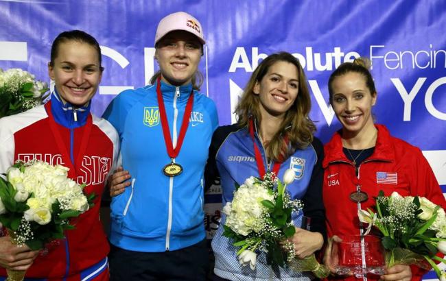 Фехтование: Украинка Харлан выиграла Гран-при Нью-Йорка