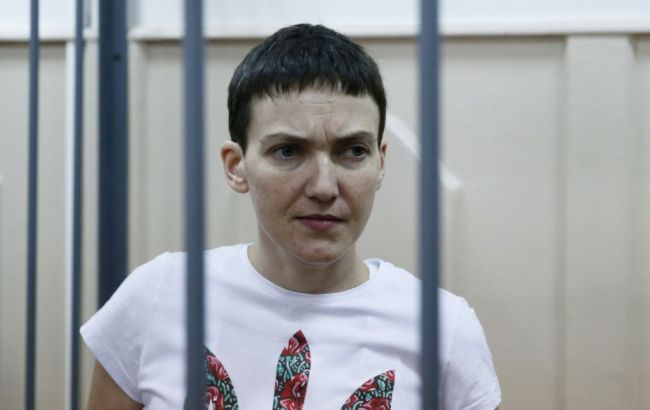 Надія Савченко вимагає, щоб суд над нею відбувся в Москві