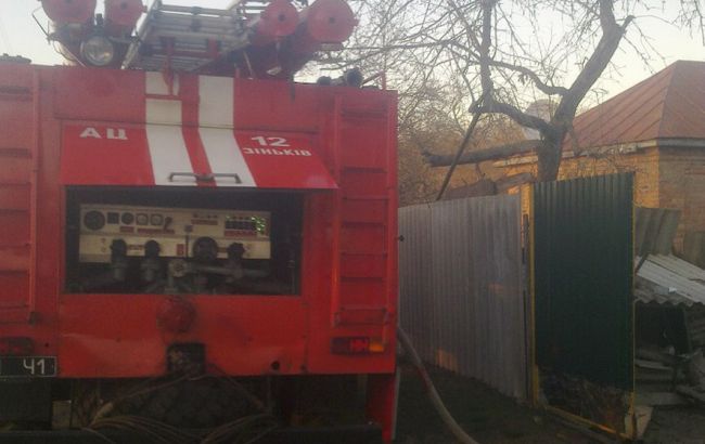 В Полтавской области на пожаре в частном доме погиб мужчина