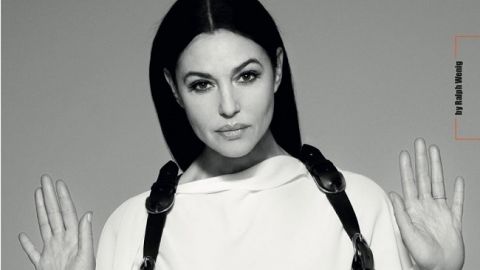 Моника Белуччи решилась на эксперимент и стала блондинкой ради глянцевой фотосессии