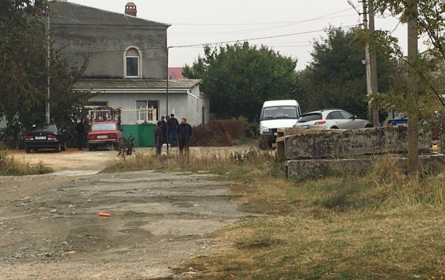 В Крымскую мечеть ворвались российские силовики