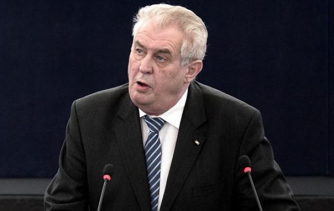 Чем грозят Украине пророссийские заявления чешского Президента