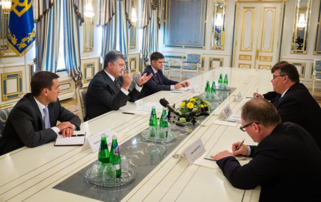 Порошенко обговорив з главою МЗС Литви європейську інтеграцію України