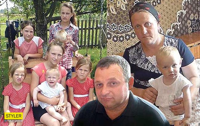 "Без конфет и образования": как живет украинская семья, в которой 18 детей