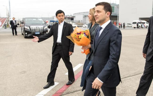 Зеленський бере участь в інтронізації нового імператора Японії