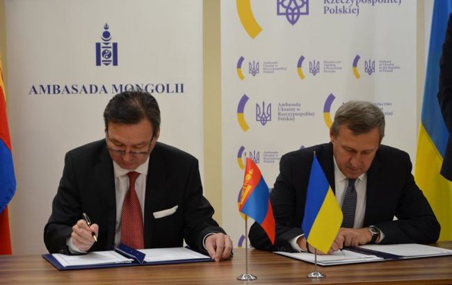 Украина подписала безвиз с Монголией