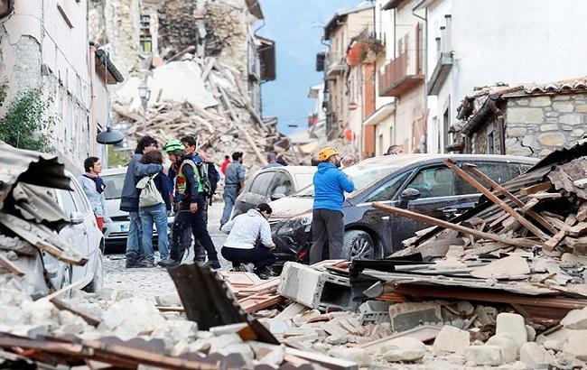 В Италии произошло очередное землетрясение