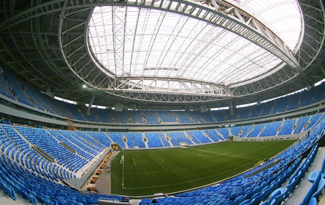 У Росії повідомили про невідповідність поля "Зеніт Арени" вимогам FIFA