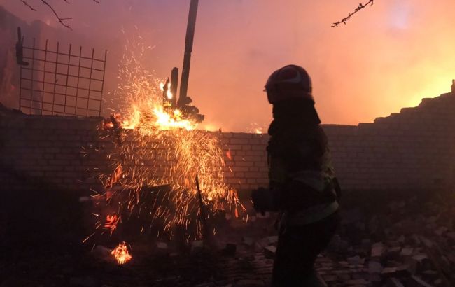В ГСЧС сообщили подробности пожара на территории воинской части во Львовской области