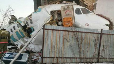 Очевидцы рассказали детали авиакатастрофы в Казахстане