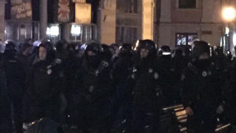 Во Львове снова подрались футбольные фанаты