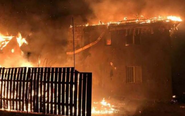 У відомого ветерана АТО згорів до тла будинок (фото)