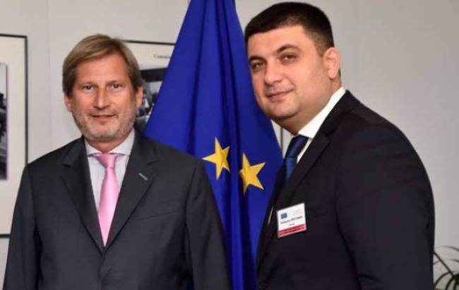 Гройсман закликав ЄС створити робочу групу для доопрацювання плану відновлення України на 2015-2017 рр