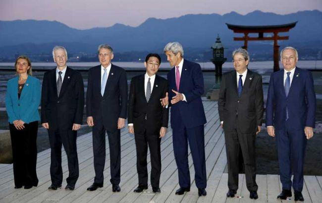 Главы МИД G7 приняли антиядерную декларацию