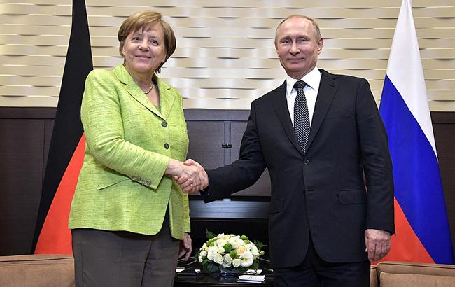 Путін і Меркель на зустрічі в Німеччині обговорять ситуацію в Україні