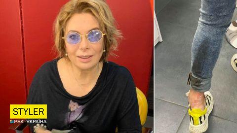 В Киеве автохам наехал на ведущую Наталью Влащенко у "копа" на глазах