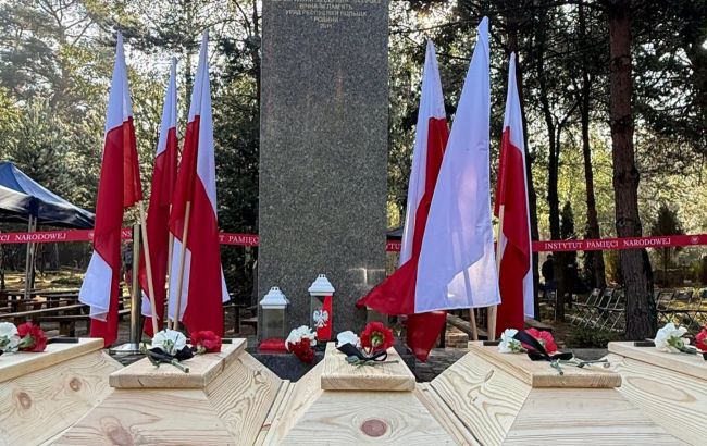 На Волині перепоховали 55 польських жертв Волинської трагедії