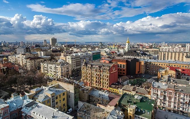 Как выглядит Киев с высоты птичьего полета: украинцам показали фантастические снимки