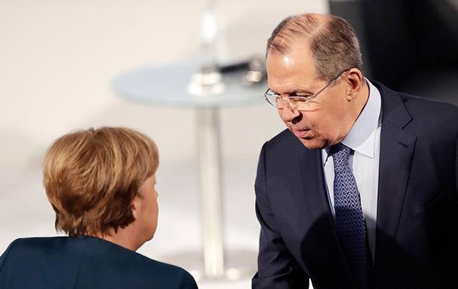 Меркель и Лавров обсудили Сирию и Украину