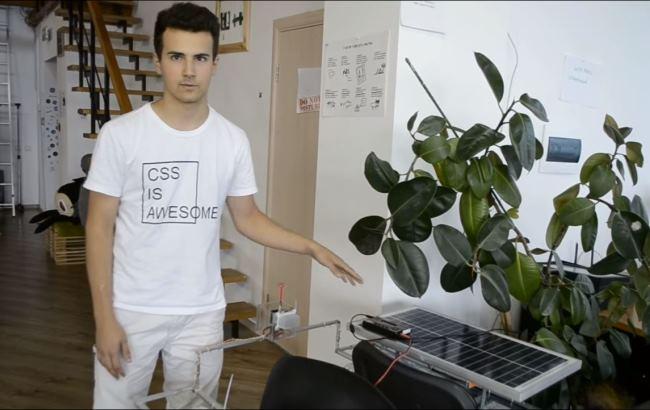 17-летний украинец создал робота, который сможет очищать реки от мусора