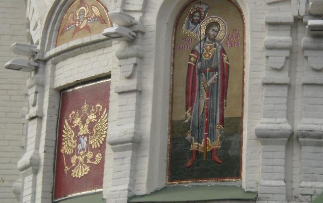 Полтавский храм очистили от скандальных антиукраинских изображений