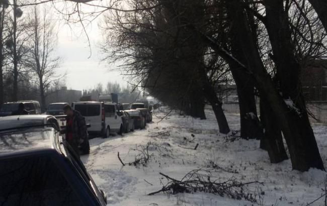 Шахтеры снова перекрыли движение по автотрассе во Львовской области