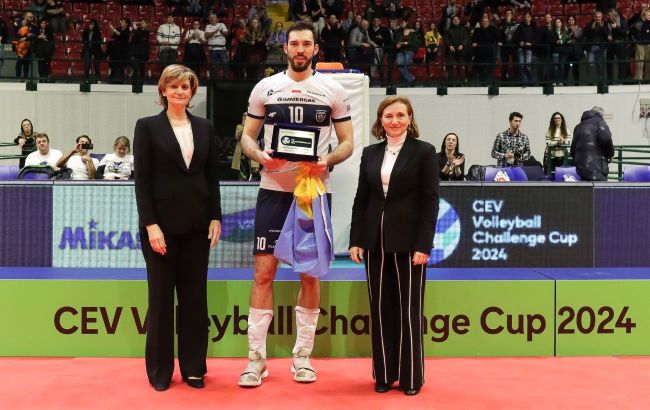 Украинец Семенюк выиграл волейбольный Кубок вызова и стал MVP финальной серии