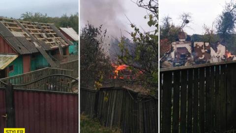 "Вилітають скла, будинок розвалюється": в мережі показали фото зруйнованих сіл в Чернігівській області
