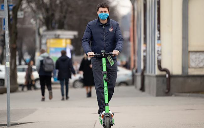 У Дніпрі з’явився сервіс шерингу електросамокатів