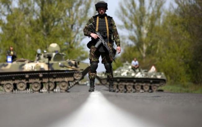 В зоне АТО за сутки погиб 1 украинский военный и 1 ранен, - СНБО