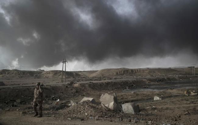 Іракські військові припинили наступ на Мосул через погоду