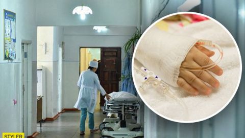 Дитину привалило дверима в поліклініці Києва: момент НП потрапив на відео