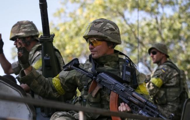 В зоне АТО за сутки ранен 1 украинский военный, погибших нет, - штаб